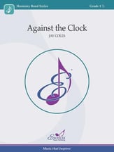 Against the Clock Concert Band sheet music cover
